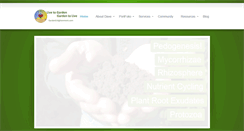 Desktop Screenshot of gardenenlightenment.com