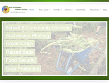 Tablet Screenshot of gardenenlightenment.com